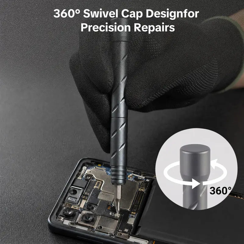 55-in-1 Magnetic Precision Screwdriver Set – Multi-Bit Repair Tool Kit for Electronics, Furniture, Home Maintenance & DIY Projects