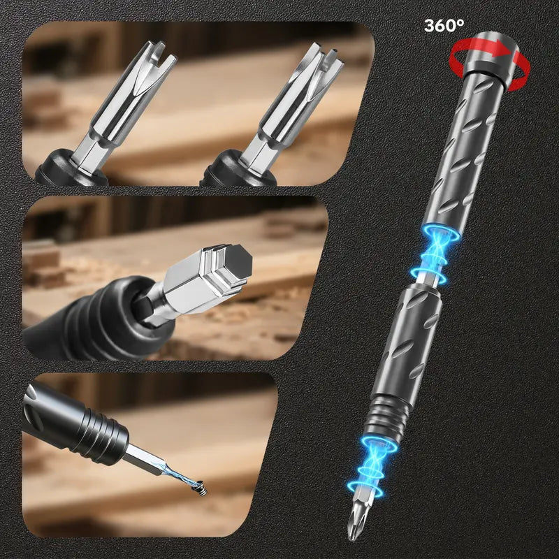 55-in-1 Magnetic Precision Screwdriver Set – Multi-Bit Repair Tool Kit for Electronics, Furniture, Home Maintenance & DIY Projects