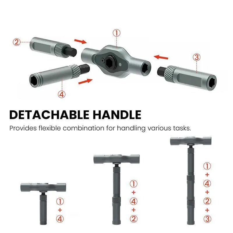 Magnetic Ratcheting Screwdriver Set – S2 Steel Precision Repair Kit with Interchangeable Bits for Furniture Assembly, Home Maintenance & DIY Projects