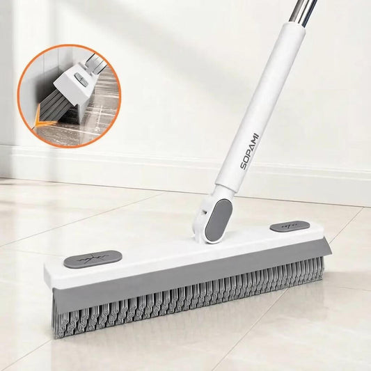 360° Rotating Gap Cleaning Tool – Extendable Crevice Cleaner with Adjustable Handle for Windows, Sliding Doors, Hard-to-Reach Areas & Deep Home Cleaning