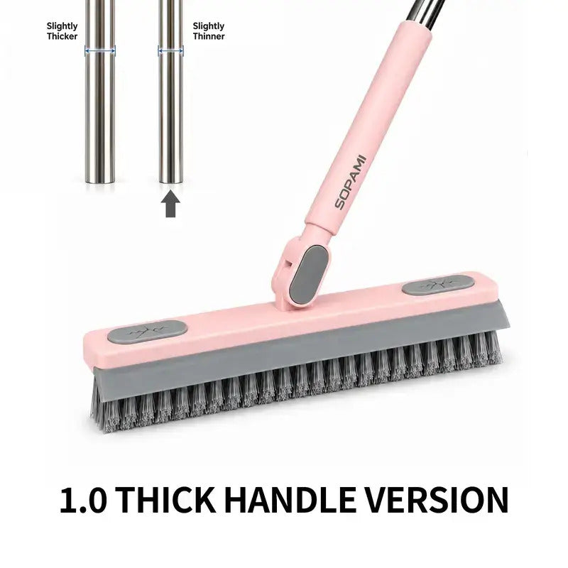 360° Rotating Gap Cleaning Tool – Extendable Crevice Cleaner with Adjustable Handle for Windows, Sliding Doors, Hard-to-Reach Areas & Deep Home Cleaning