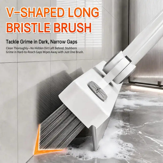 360° Rotating Gap Cleaning Tool – Extendable Crevice Cleaner with Adjustable Handle for Windows, Sliding Doors, Hard-to-Reach Areas & Deep Home Cleaning